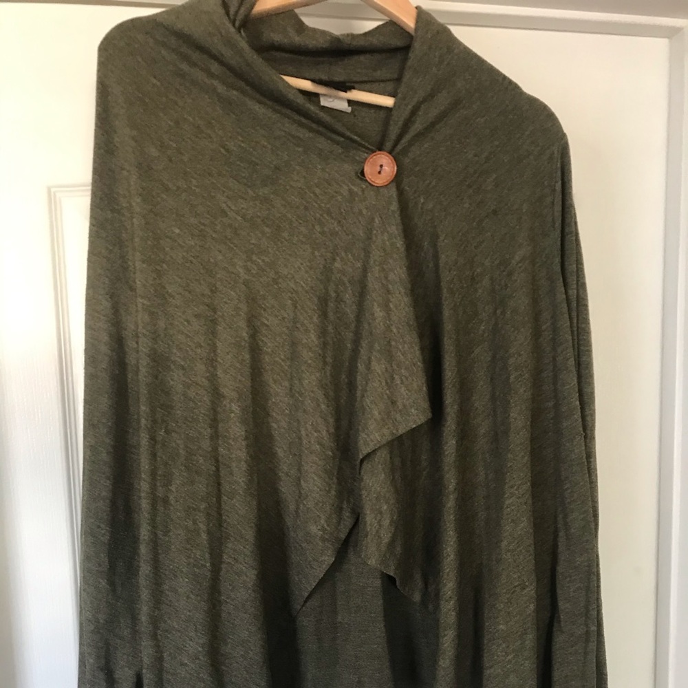 Dark Green Long Sleeve Shirt